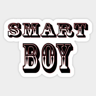 SMART BOY Sticker